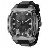 Relogio Masculino Analogico De Quartzo 53mm, Invicta Marvel Punisher 43170, Preto