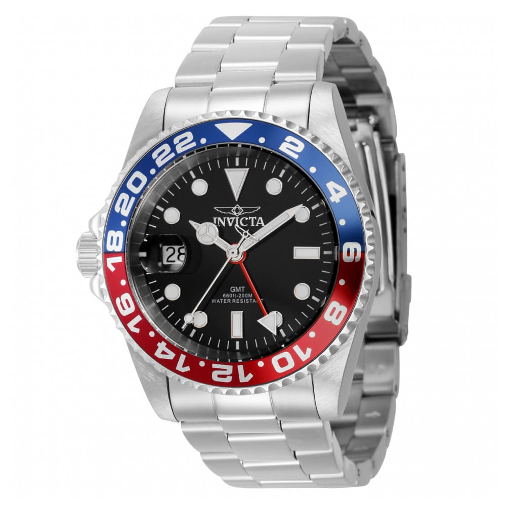 Relógio Masculino De Quartzo Pro Diver, Invicta 43961, Prata