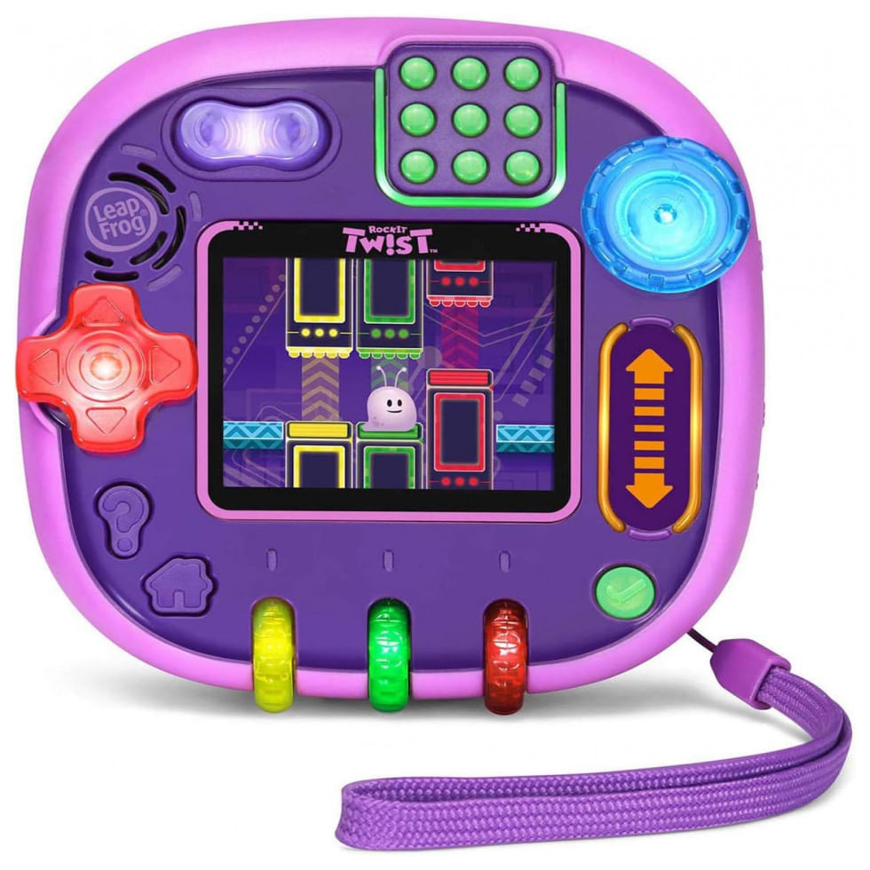 Video Game Portatil Com Jogos Educativos Para Criancas De 4 A 8 Anos, Leapfrog, Rosa