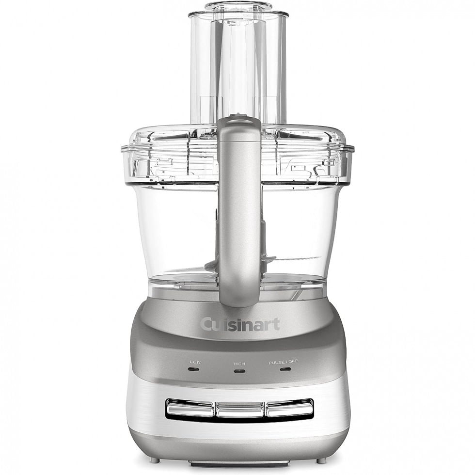 Processador De Alimentos Multifuncional 2.4l Em Aco Inoxidavel, 950w, 110v, Cuisinart Fp 110ss, Prateado