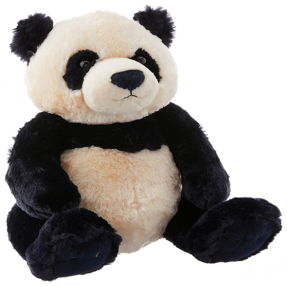 Pelucia Panda Para Criancas Maiores De 1 Ano, E, Gund 6047648, Preto