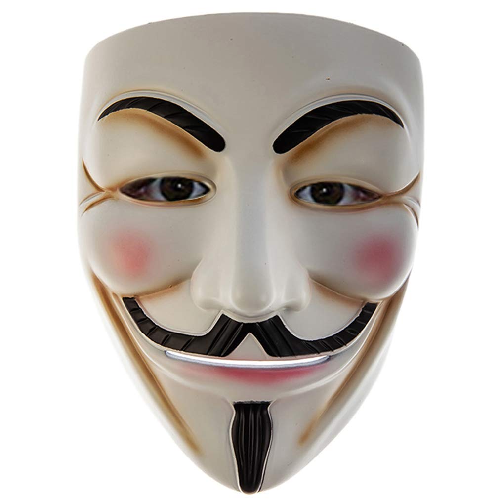 Mask Gmasking V Para Fantasia Anônima De Halloween De Guy Fawkes