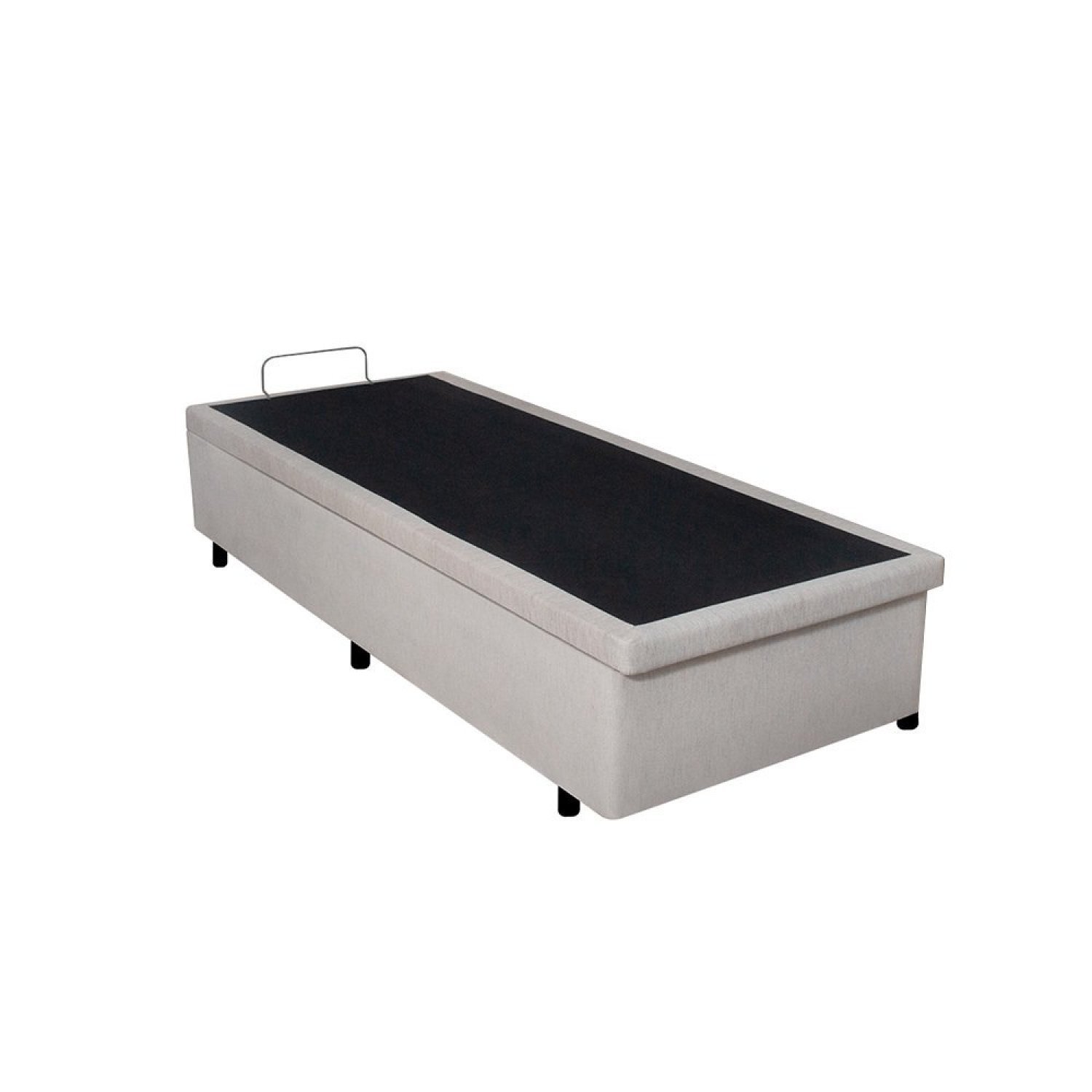 Base De Box Baú 96x203x34cm Em Corino Areia