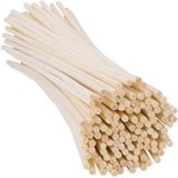 120pcs Palitos Difusores Reed 4mm Grosso Rattan Room Óleo De Fragrância Difusores Substituição 23cm De Comprimento