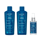 Kit Felps Shampoo, Condicionador E Sérum Condicionante