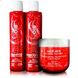 Kit Progressiva Vloss: Shampoo, Condicionador E Máscara