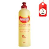 Kit C/03 Yamasterol Babosa Creme P/ Cabelo 320g