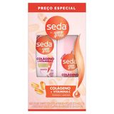 Shampoo Seda 300ml+condicionador 190ml Niina Secrets Colágeno+vitamina C