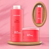 Kit Condicionador 1l + Máscara 500ml Wella Invigo Color Brilliance E Ganhe Shampoo 1l