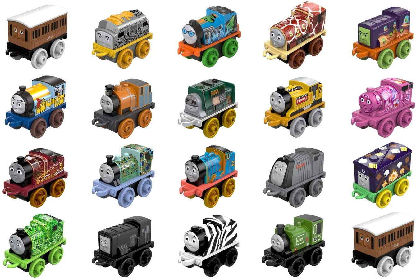 Thomas &amp;amp Friends Minis Engines, 20-pack Amazon Exclusive