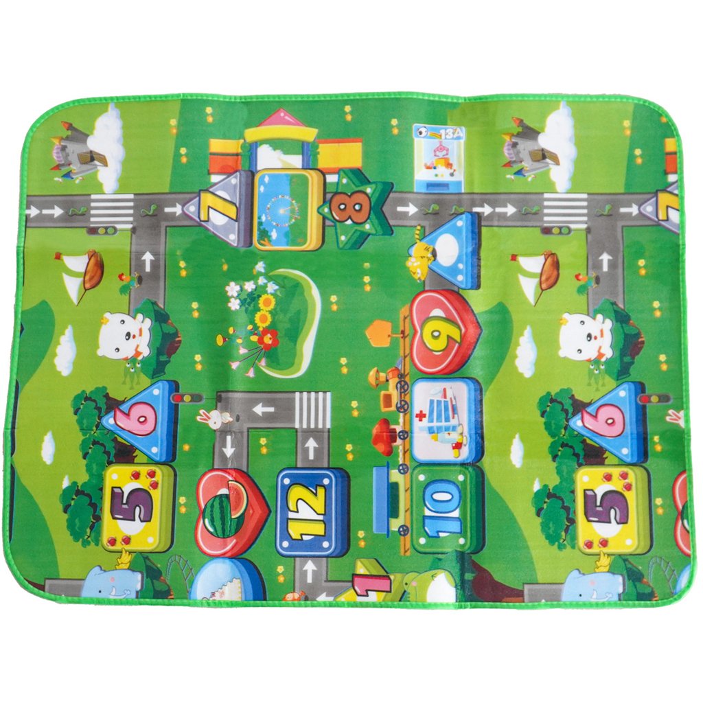 Tapete Diverte Infantil Proteção Térmica 90x120cm Pista