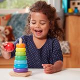 Empilhadeira Arco-íris  Brinquedo De Desenvolvimento  Habilidades Motoras  Problema
