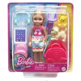 Barbie Family Pronta Para Viajar Hjy17 Matttel