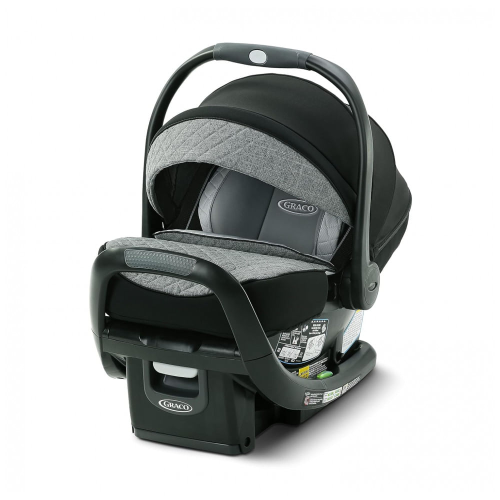 Assento Infantil Cadeira Automotiva Snugride Com Base Extra Segura, Graco 2120608, Preto