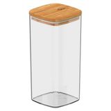 Pote Hermético Porta Alimentos Organizador Bambu 340ml - Ou