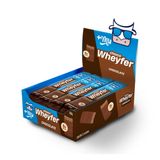 Barra De Wafer Choco Wheyfer Sabor Chocolate Caixa 12 Unidades 25g +mu