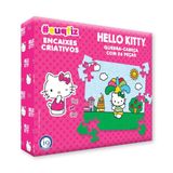 #euqfiz Encaixes Criativos Hello Kitty Rosa - I9 Brinquedos