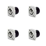Kit Conectores De Ac-out De Painel Wc 1833 Out P Gy Pgy (4un) Wireconex Azul - Pç - 4