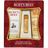 Burt&#39;s Bees Honey Pot Conjunto De Presentes De Férias, 3 Cuidados Com A Pele De Mel