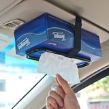 Auto Acessórios Carro Sun Visor Tissue Box Holder Papel Toalha Caixa De Guardanapo Tampa Banco De Trás Suporte Portátil Carro Mount Organize