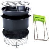 Acessórios Air Fryer, Universal Xl Kit Para Tower Duronic E Phillips (3.2qt/3l Up), Conjunto De 6-7 Polegadas