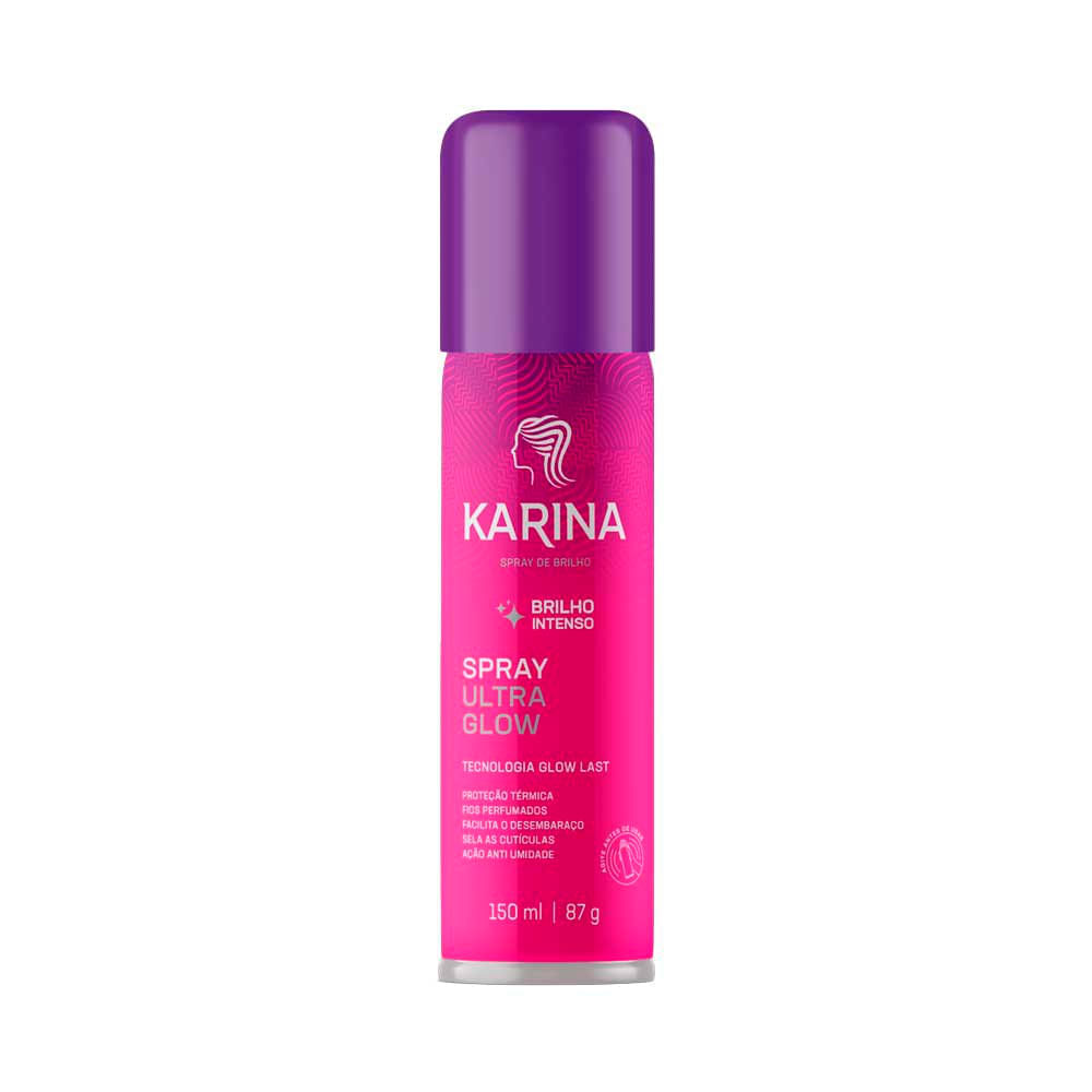 Hair Spray Karina Brilho Intenso Glow 150ml