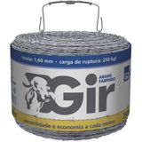 Arame Farpado Gerdau Gir Fio 1,6mm 250kgf 250m