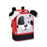 Lancheira Soft Pets Cachorro Cinza E Vermelho Cp3399l Clio Style