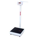 Balança Digital Antropométrica Balmak Bk-200fan Pesar E Medir Pessoas 200kg Régua Até 2m 40x40cm