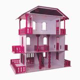 Casa De Bonecas Escala Barbie Mod Suzan Sonhos - Darama