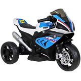 Moto Elétrica Infantil 6v Bmw Hp4 Com Luzes E Buzina Bel-azul