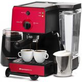 Cafeteira Eletrica Expresso 1.2l Com Espumador E Moedor 15 Bar 1350w, 110v, Espressoworks, Vermelho