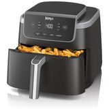 Air Fryer Pro 4 Em 1 Com Air Crisp De 4,66l Frite, Asse, Reaqueça E Desidrate 110v 1750w, Ninja Af141, Preta