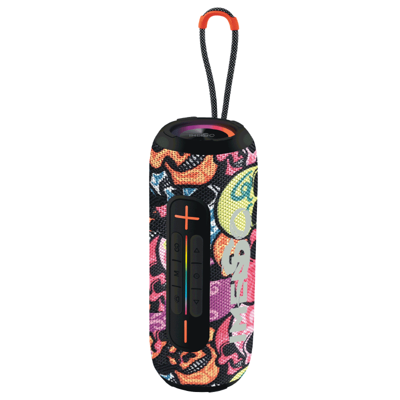 Alto-falante Bluetooth Imenso Outdoor Portable Graffiti