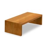 Mesa Lateral Quadrada Gold Imbuia 50x60x60cm