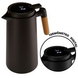 Garrafa Térmica Digital 1l Led Café Chás E Bebidas Quentes