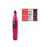 Lixadeira De Unha Portátil 110v/220v Com Brocas