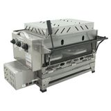 Forno de Pizza Grill Giratório Itajobi 71x43 cm com 2 Infravermelhos Refratário