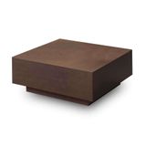 Mesa de Centro Quadrada Wood Caramelo