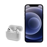 Vitrine Apple iPhone 12 5G Preto 128GB Tela XDR 6.1 Câmera Dupla 12MP com fone I13