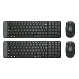 Kit 02 Un. Logitech Mk220 Teclado Mouse Sem Fio