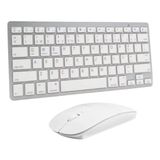 Kit Teclado Mouse Slim Bluetooth Para Celular Tablet Pc Notebook E Smart Tv