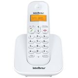 Telefone Sem Fio Intelbras Branco C- Display Luminoso E Bloqueador