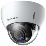 Camera De Seguranca Ip Com Zoom Optico Amcrest 4k Ip67 A Prova De Agua Com Visor Noturna E Sensor