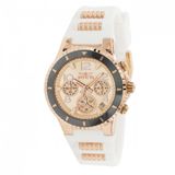 Relógio Feminino Invicta Blu, Branco, Ouro Rosa 36910