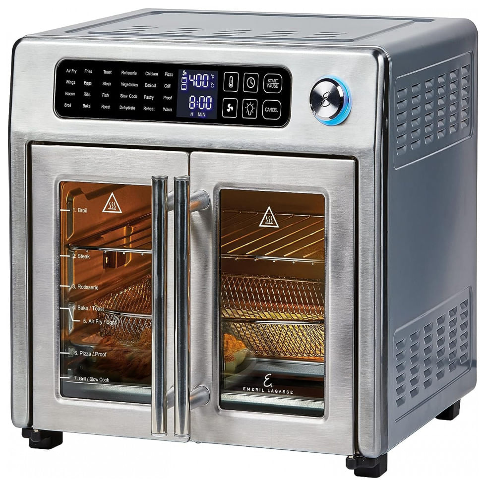 Forno Eletrico De Bancada 26 Litros Com 3 Bandejas E Controle De Temperatura, 110v Emeril Lagasse