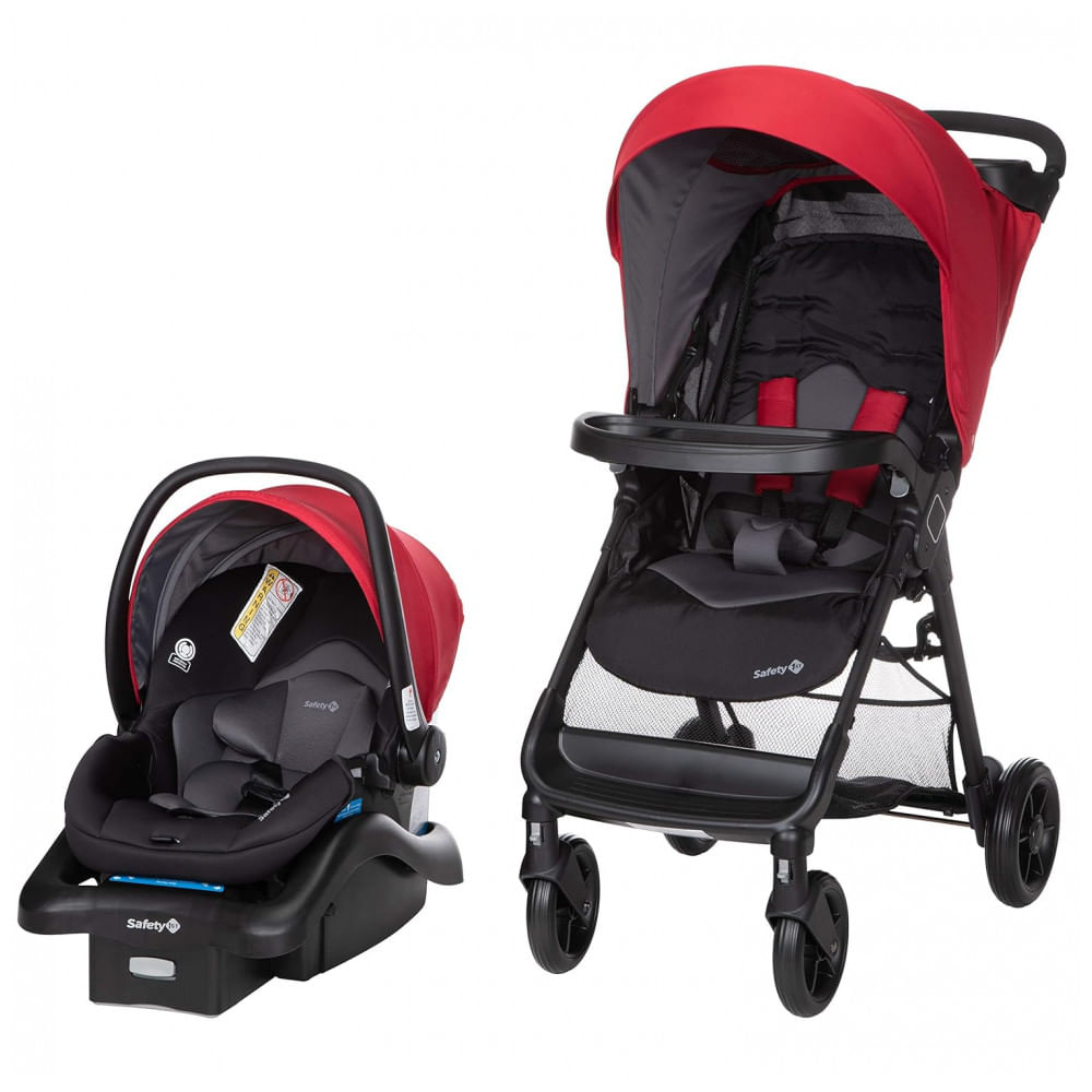 Carrinho De Bebe Com Cadeira Para Carro Onboard 35 Lt Safety 1st, Vermelho