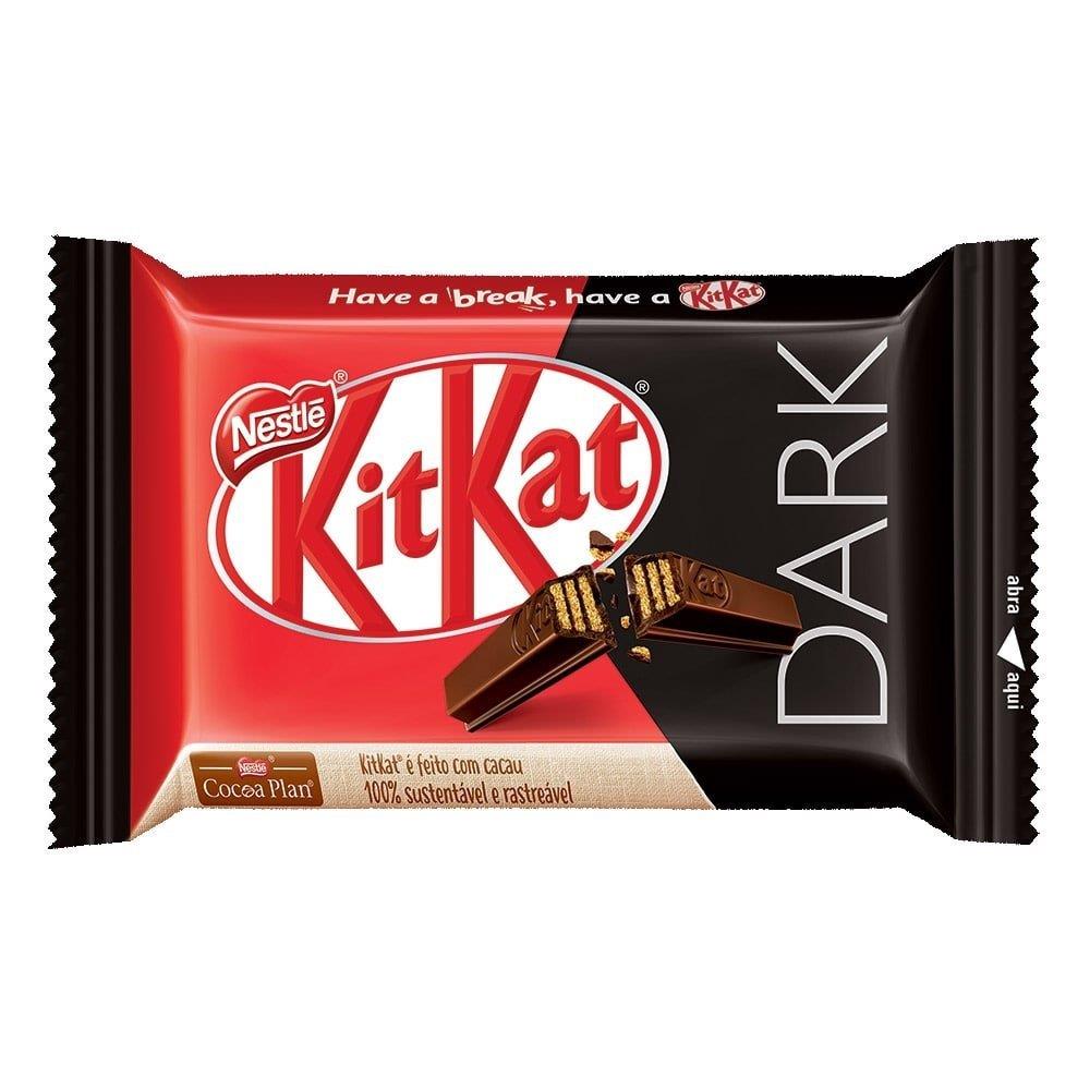 Chocolate Kit Kat Dark 41.5g 24 Unidade - Nestlé