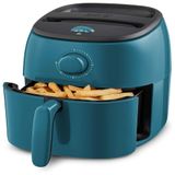 Fritadeira Eletrica Airfryer 2.6l Com Temperatura Ajustavel, 1000w, 110v, Dash Dcaf200gbtl02, Azul