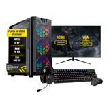 Pc Gamer Completo I7 10° Rtx 2060 16gb Ssd 960gb Monitor 27&#39;